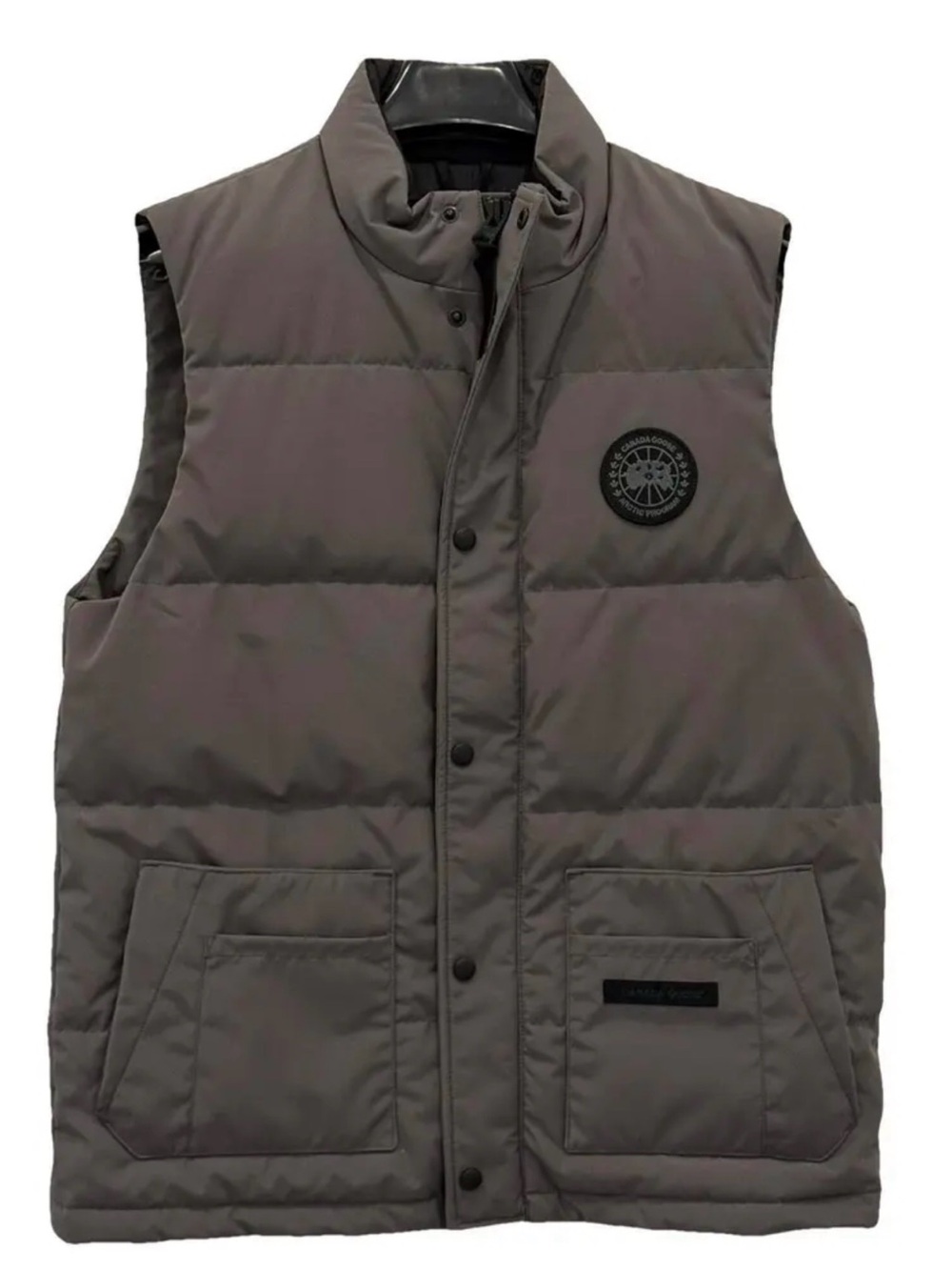 Canada Goose Men's Black Monochrome Freestyle CrewQuilted Puffer Vest